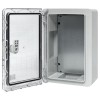 Бокс пластиковый с монтажной платой прозр. дверь 300х200х130 мм IP65 PROxima