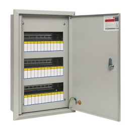 Щит распределительный встраиваемый ЩРв-36з IP31 520х340х120 с замком