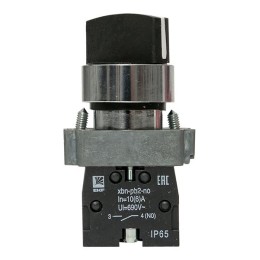 Переключатель BD21 2P короткая ручка NO IP65 PROxima