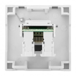 Розетка RJ45, категории 5e (ширина 2 модуля)