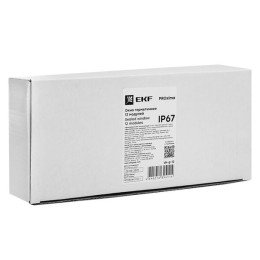 Окно герметичное 12 модулей IP67 PROxima