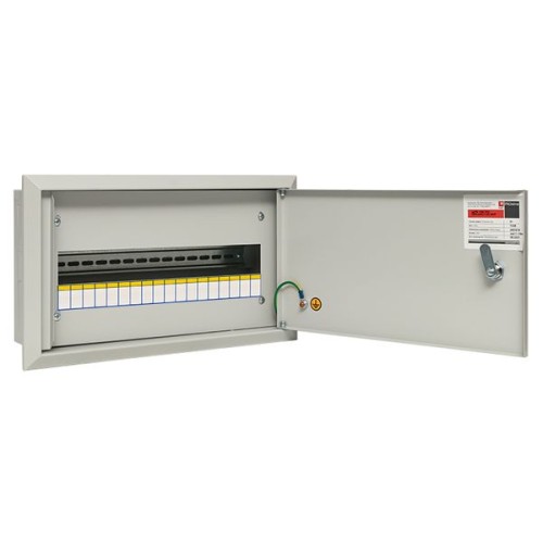Щит распределительный встраиваемый ЩРв-18 с замком IP31 1х18