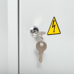 Щит с монтажной панелью ЩМП-00 270х210х140 IP31 металлический