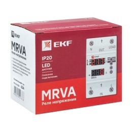 Реле напряжения и тока с дисплеем MRVA 63A PROxima