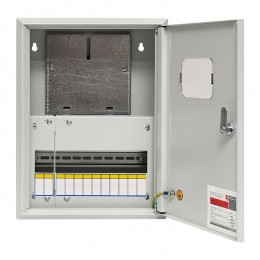 Щит учетно-распределительный навесной ЩУРн-1/12о IP31 с окном 400x300x140