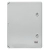 Бокс пластиковый с монтажной платой 400х300х170 мм IP65 PROxima