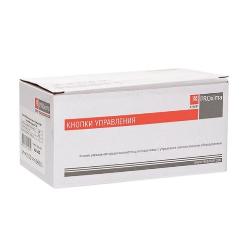Кнопка BS542 поворотная красная Грибок NC