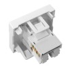 Розетка RJ45, категории 5e (ширина 2 модуля)