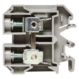 Клемма проходная винтовая JXB 35 мм2 серая EKF