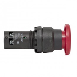 Кнопка SW2C-11MZ поворотная красная Грибок 1з+1р