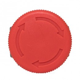 Кнопка BS542 поворотная красная грибок NC IP65 EK2