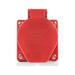 Розетка кабельная 16А 3Р+N+Е IP44 на поверхность 380В