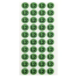 Наклейка L2 d=20мм PROxima