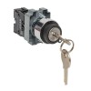 Переключатель BG21 2P с замком не возвратный NO
