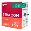 Витая пара TERACOM 5E F/UTP 4 пары solid OUT LDPE черный 305м