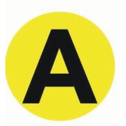 Наклейка A d=20mm. PROxima