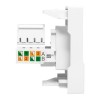 Розетка RJ45, категории 5e (ширина 2 модуля)
