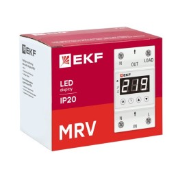 Реле напряжения с дисплеем MRV 63A PROxima