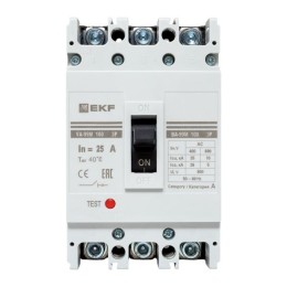 Выключатель автоматический ВА-99М 100/25А 3P 35кА PROxima