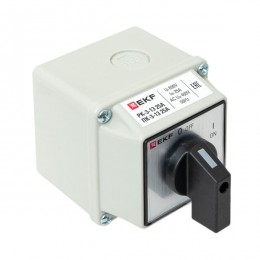 Переключатель кулачковый ПК-3-13 25А 3P ВКЛ-ВЫКЛ IP65 PROxima