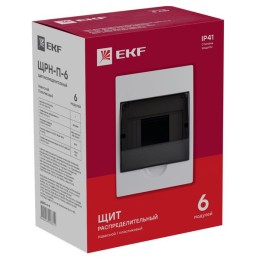 Щит распределительный навесной ЩРн-П-6 IP41 пластиковый