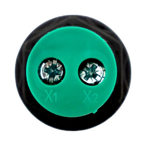 Лампа AD16-22HS LED матрица 22мм зеленый