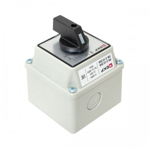 Переключатель кулачковый ПК-3-13 25А 3P ВКЛ-ВЫКЛ IP65 PROxima