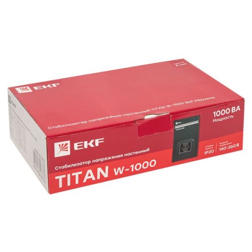 Стабилизатор напряжения настенный TITAN W-1000 PROxima