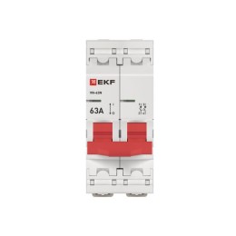 Выключатель нагрузки (ВН) двухполюсный 2P 63А ВН-63N S63263 PROXIMA EKF