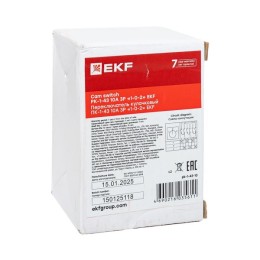 Переключатель кулачковый ПК-1-43 10А 3P 1-0-2 PROxima