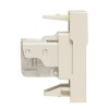 Розетка RJ45, категории 5e (ширина 1 модуль)