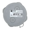 Коробка распаячная с крышкой КМР-040-039 наружная 85х40 АБС серая 4 входа IP54 PROxima