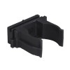 Крепеж-клипса для ручного монтажа d25 мм  черная EKF-Plast