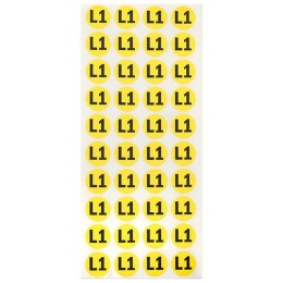 Наклейка L1 d=20мм PROxima