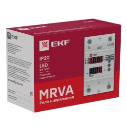 Реле напряжения и тока с дисплеем MRVA 32A PROxima