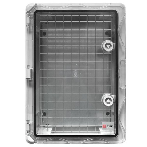 Бокс пластиковый с монтажной платой прозр. дверь 350х250х150 мм IP65 PROxima