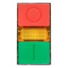 Кнопка LAY5-BW8465 I-O прямоугольная 230В NO+NC PROxima