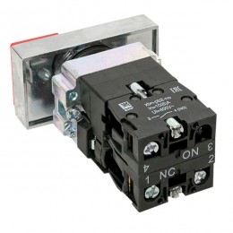 Кнопка LAY5-BW8465 I-O прямоугольная 230В NO+NC PROxima