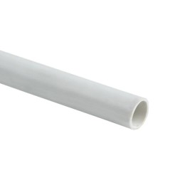 Труба гладкая ПВХ жесткая d20 мм/2м белая(упак    50м) EKF-Plast