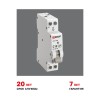 Выключатель автоматический дифференциального тока АВДТ-63М 1P+N (18 м) 10А 30мА характеристика C тип АС электронный 6кА PROXIMA