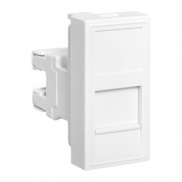 Розетка RJ45, категории 5e (ширина 1 модуль)