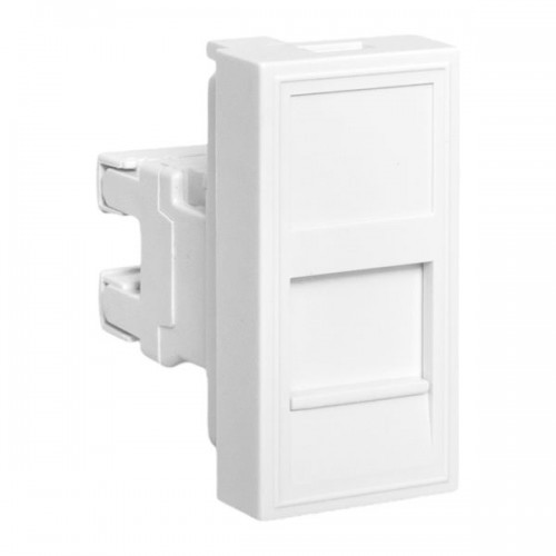 Розетка RJ45, категории 5e (ширина 1 модуль)