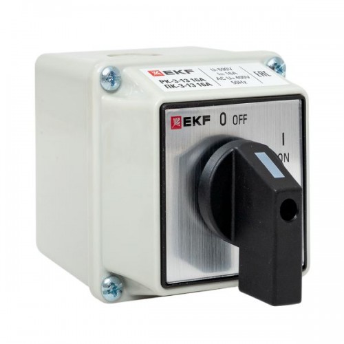Переключатель кулачковый ПК-3-13 16А 3P ВКЛ-ВЫКЛ IP65 PROxima