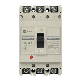 Выключатель автоматический ВА-99М 100/25А 3P 35кА PROxima