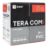 Витая пара TERACOM PRO 5E U/UTP 4 пары solid 24AWG PVC серый 305м