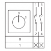 Переключатель кулачковый ПК-1-12 10А 2P 0-1' PROxima