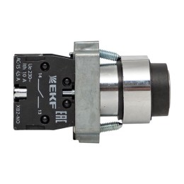 Переключатель BG21 2P с замком не возвратный NO