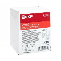 Переключатель кулачковый ПК-1-121 10А 1P '0-1-2-3'