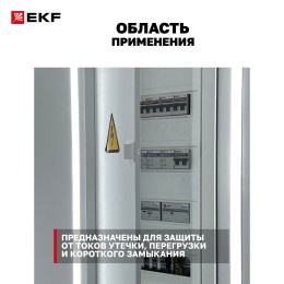 Выключатель автоматический дифференциального тока DVA-6 1P+N 32А (C) 30мА (AC) 6кА AVERES