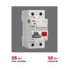 Устройство защитного отключения DV 2P 63А/30мА (A) AVERES